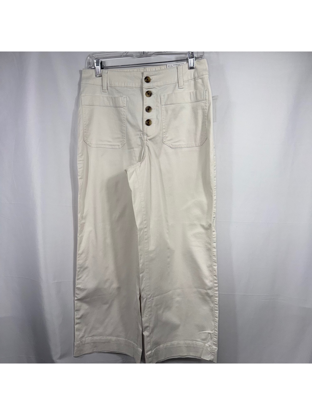 Sonoma Goods For Life High Rise Wide Leg Pants Women’s Size 8 NWT Button Front